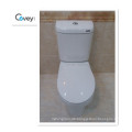 Easy Clean Glaze Washdown Zwei-teilige Toilette mit S-Trap &amp; P-Trap (A-8004)
